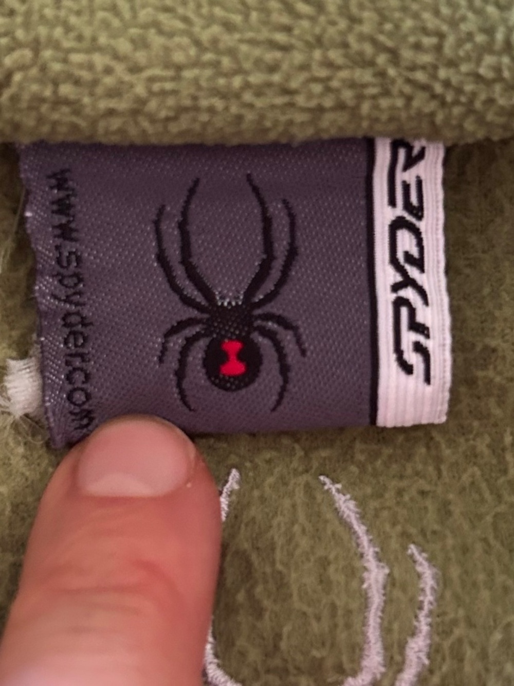 🍓Spyder Zip Up Fleece Jacket - Picture 3 of 12